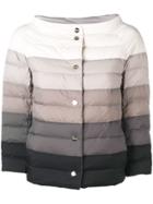Herno Colour-block Padded Jacket - Grey