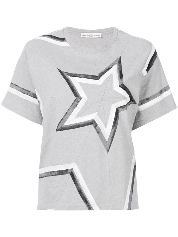 Golden Goose Deluxe Brand Star Print T-shirt - Grey