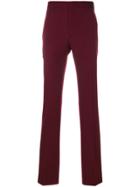Calvin Klein 205w39nyc Stripe Detail Pleated Trousers - Pink & Purple