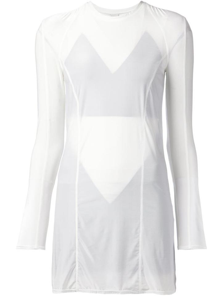 Y / Project Short Semi Sheer Dress