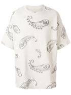 Wooyoungmi Embroidered Applique T-shirt - White