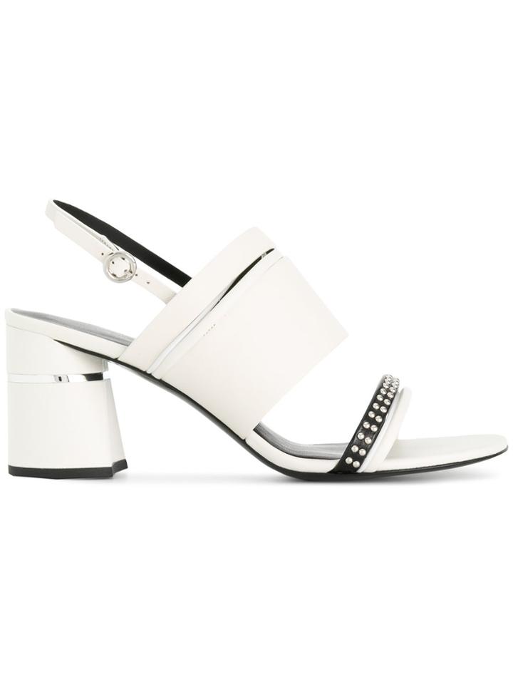 3.1 Phillip Lim Multi-strap Drum Sandals - White