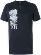 Stone Island Shadow Project Scribble Front T-shirt - Blue