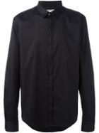 Wooyoungmi Classic Shirt, Men's, Size: 52, Black, Cotton/nylon/spandex/elastane