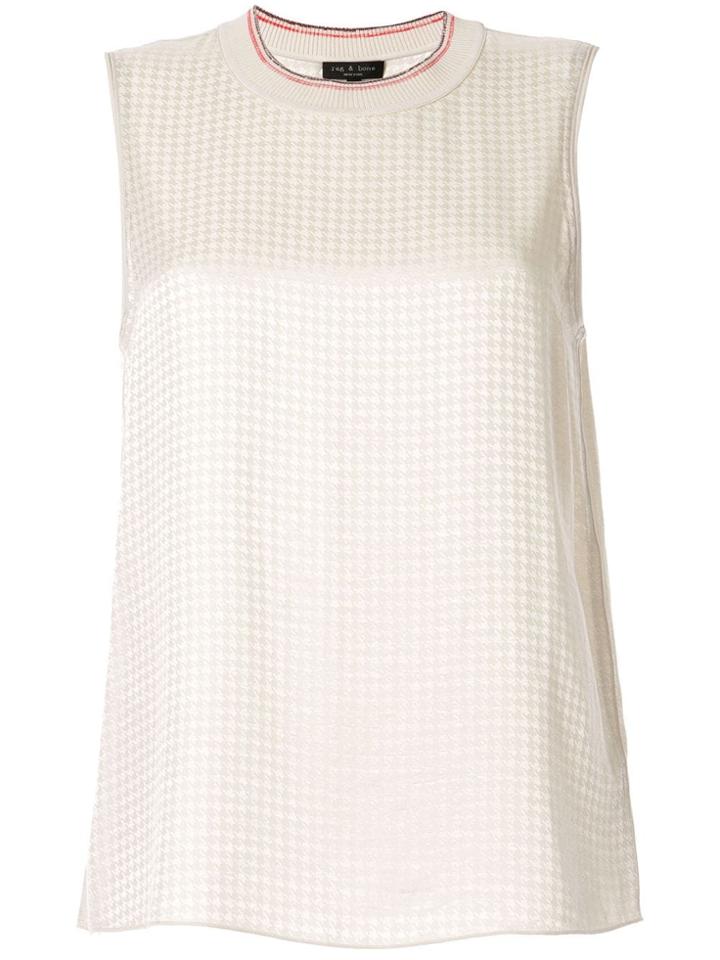 Rag & Bone Ali Crew Neck Tank - White
