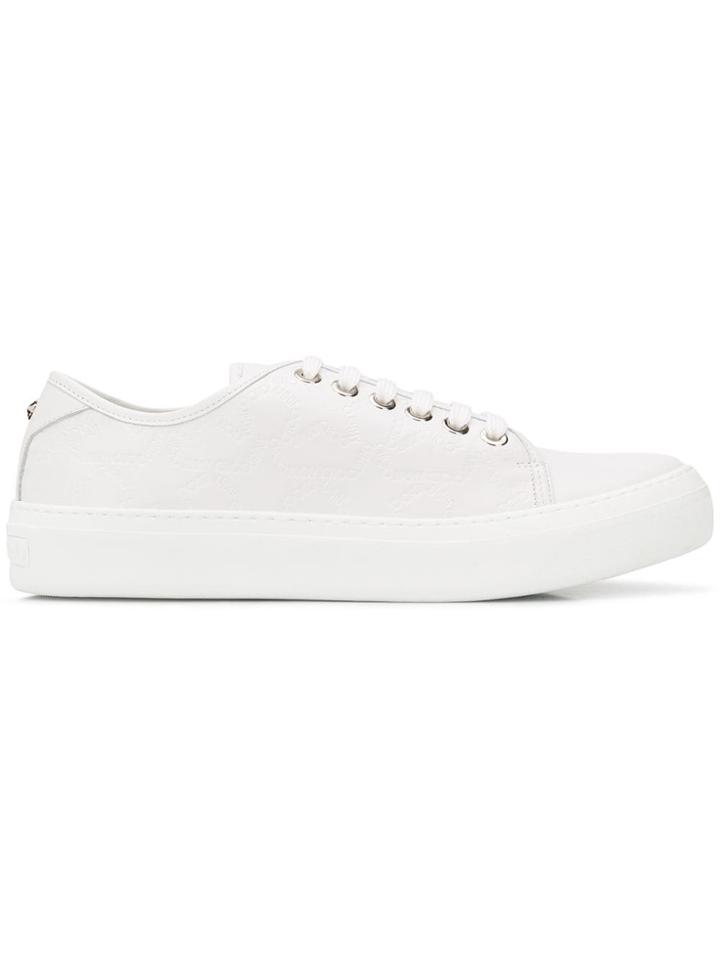Jimmy Choo Aiden Low Tops - White