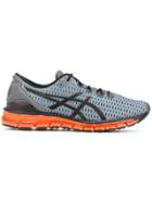 Asics Neon Sole Lace-up Sneakers - Grey