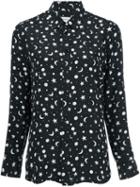 Saint Laurent Star And Moon Print Shirt