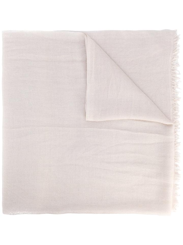 Faliero Sarti Dianetta Scarf, Women's, Nude/neutrals, Silk/cashmere