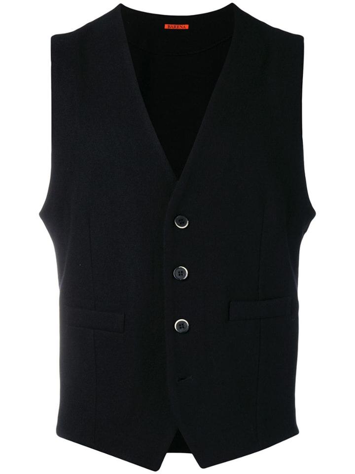 Barena Waistcoat - Black