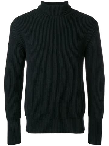 Batoner Roll Neck Jumper - Black