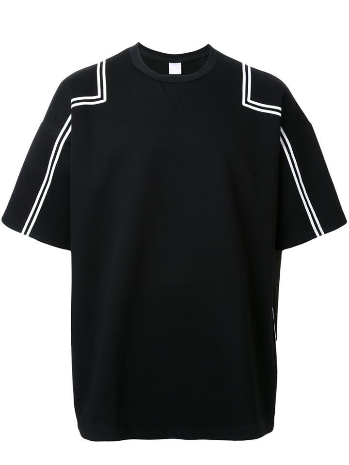 Cityshop 'line' T-shirt, Men's, Black, Cotton/polyester