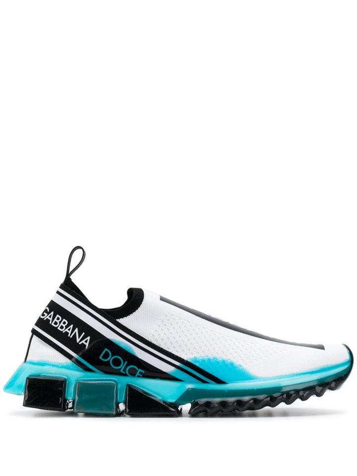 Dolce & Gabbana Sorrento Melt Sneakers - White