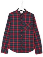 Zadig & Voltaire Kids Checked Shirt - Blue