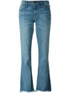 Current/elliott Superloved Bootcut Jeans, Women's, Size: 26, Blue, Cotton/polyester/spandex/elastane