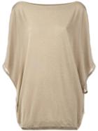 I'm Isola Marras Oversized Top, Women's, Size: Xl, Grey, Polyamide/polyester/spandex/elastane/viscose