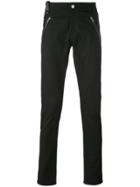Alexander Mcqueen Leather Patch Pocket Jeans - Black