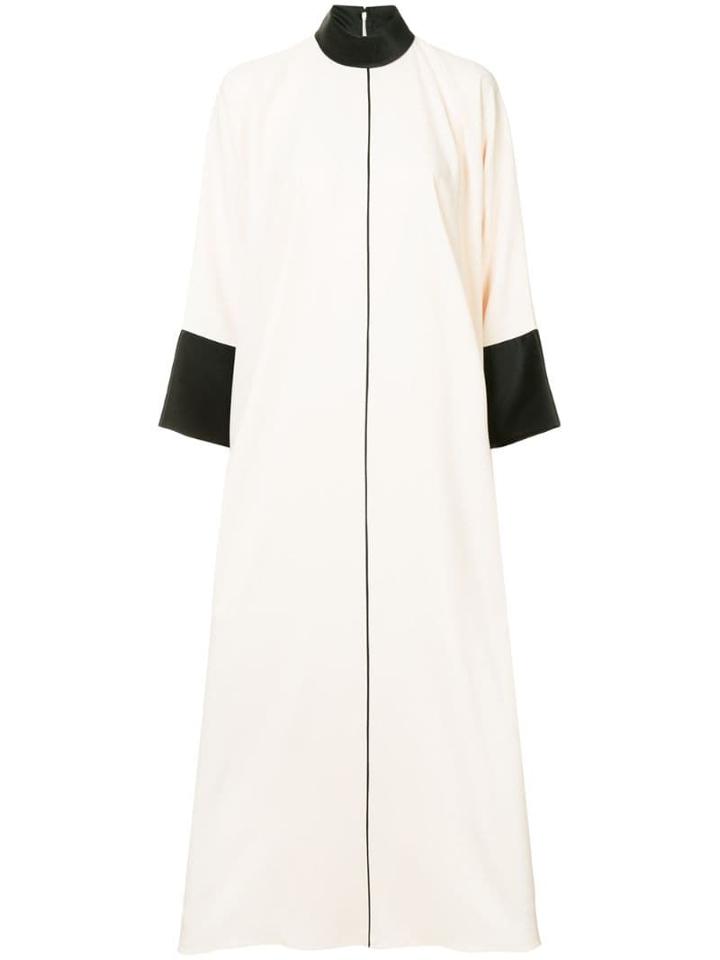 Layeur Loose Fit Longsleeved Dress - Neutrals