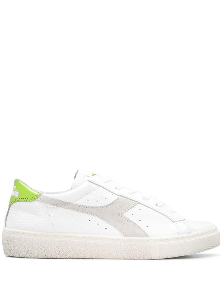 Diadora Montecarlo Logo Sneakers - White