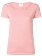 Barrie Romantic Timeless Cashmere Top - Pink