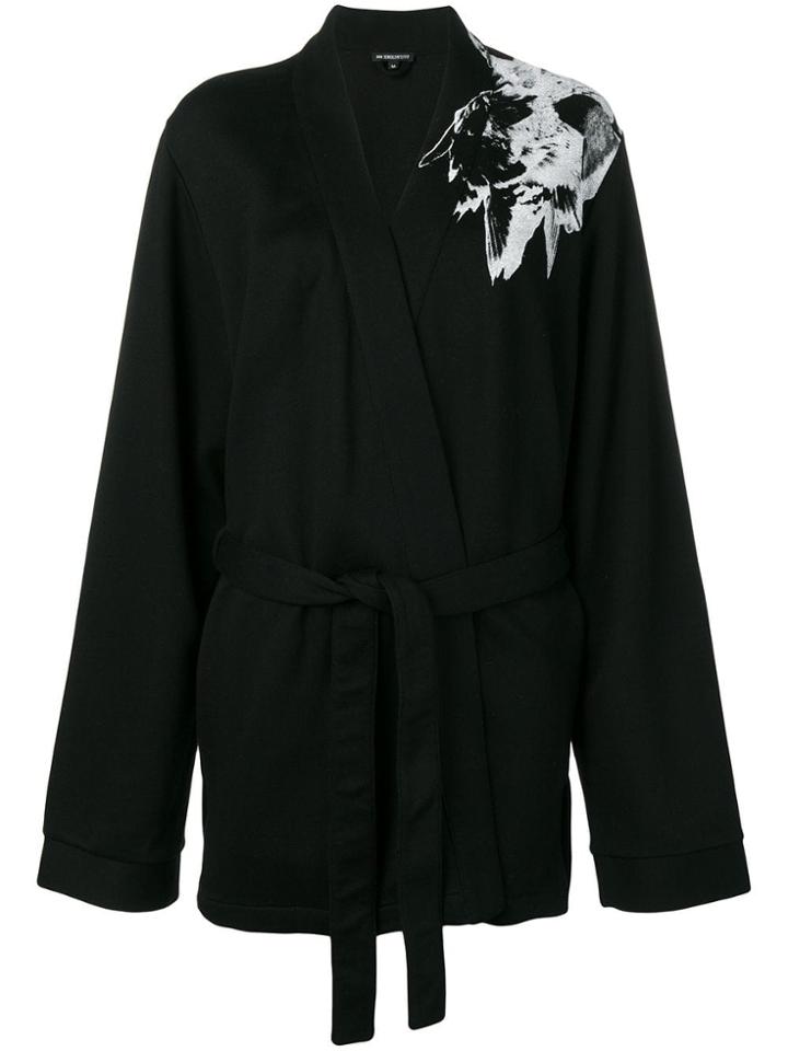 Ann Demeulemeester Wrap Around Top - Black