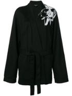 Ann Demeulemeester Wrap Around Top - Black