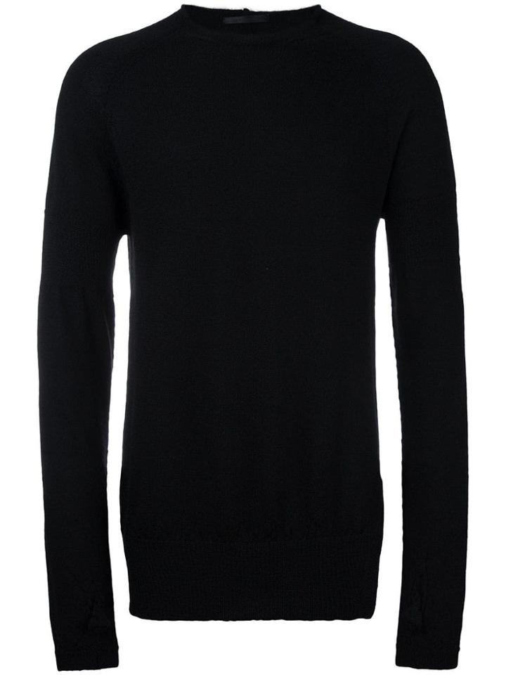 The Viridi-anne Crew Neck Jumper - Black
