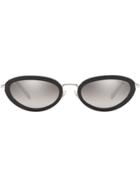 Miu Miu Eyewear Délice Cat Eye Sunglasses - Black