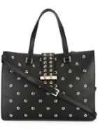 Red Valentino Double Handle Tote, Women's, Black