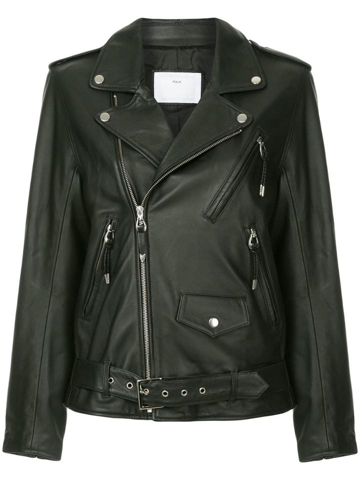 Toga Pulla Lace-up Jacket - Black