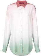 Sies Marjan Ombre Button-down Shirt - Pink & Purple