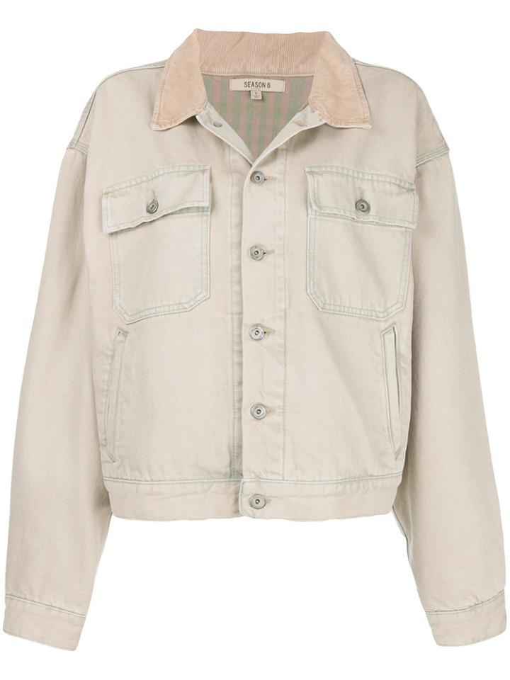 Yeezy Season 6 Denim Jacket - Nude & Neutrals