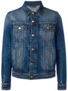 Ami Alexandre Mattiussi Denim Jacket, Men's, Size: Medium, Blue, Cotton