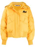 Mcq Alexander Mcqueen Hybrid Puffer Jacket - Yellow