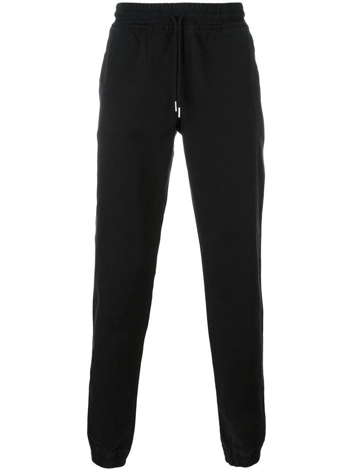 Soulland - 'bomholt 2.0' Track Pants - Men - Cotton - L, Black, Cotton