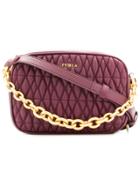 Furla Quilted Crossbody Bag - Red