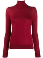 N.peal Roll Neck Sweater - Red