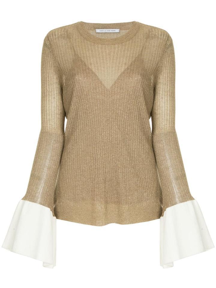 Camilla And Marc Olga Top - Brown