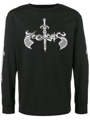 Pelvis Dagger Print T-shirt - Black