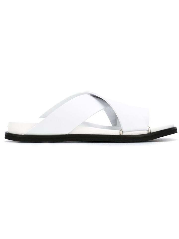 Maison Margiela Cross Strap Sandals