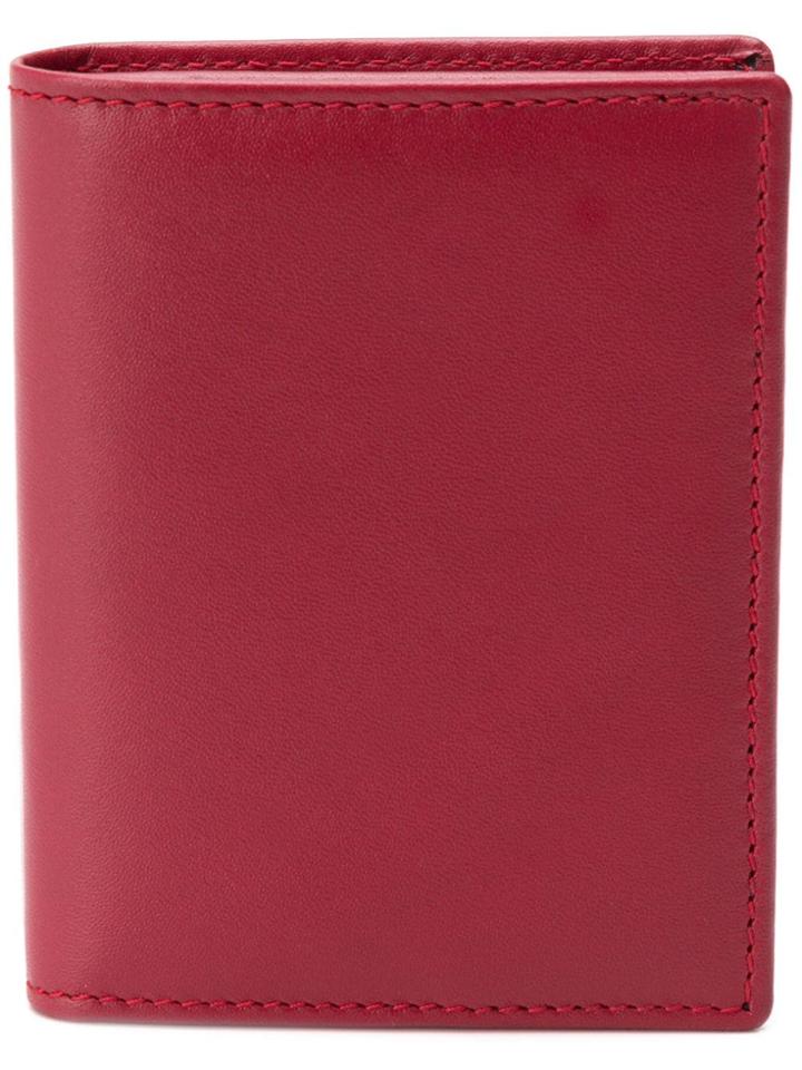 Comme Des Garçons Wallet Card Holder - Red