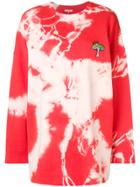 Ganni Mushroom Oversized Sweatshirt - Red