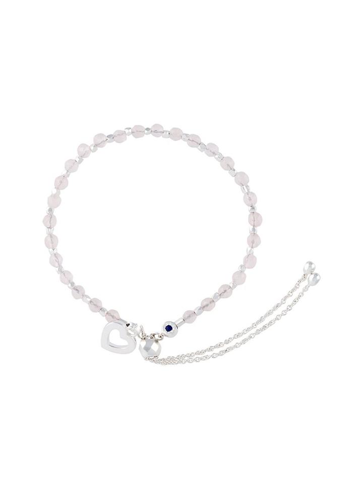 Astley Clarke 'kula' Heart Charm Bracelet, Women's, Metallic