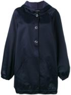 Ter Et Bantine - Oversized Coat - Women - Cotton/viscose - 42, Blue, Cotton/viscose