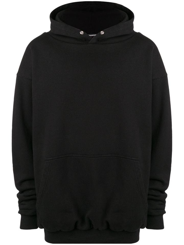 Balenciaga I Love Techno Hoodie - Black