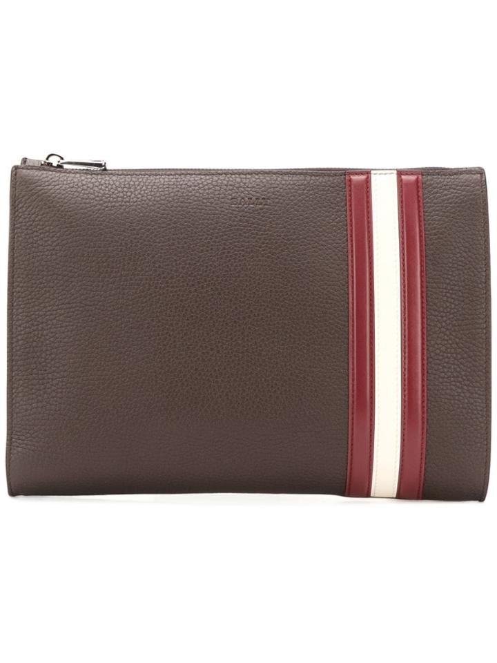 Bally Curtz Clutch Bag - Brown