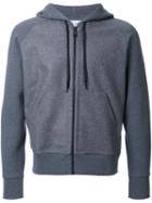 Ami Alexandre Mattiussi Drawstring Hoodie, Men's, Size: Large, Grey, Cotton/wool