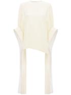 Jw Anderson Off White Exaggerated Sleeve Top