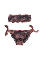 Rrd Kids - Camo Bikini - Kids - Polyamide/polyester/spandex/elastane - 12 Yrs, Black
