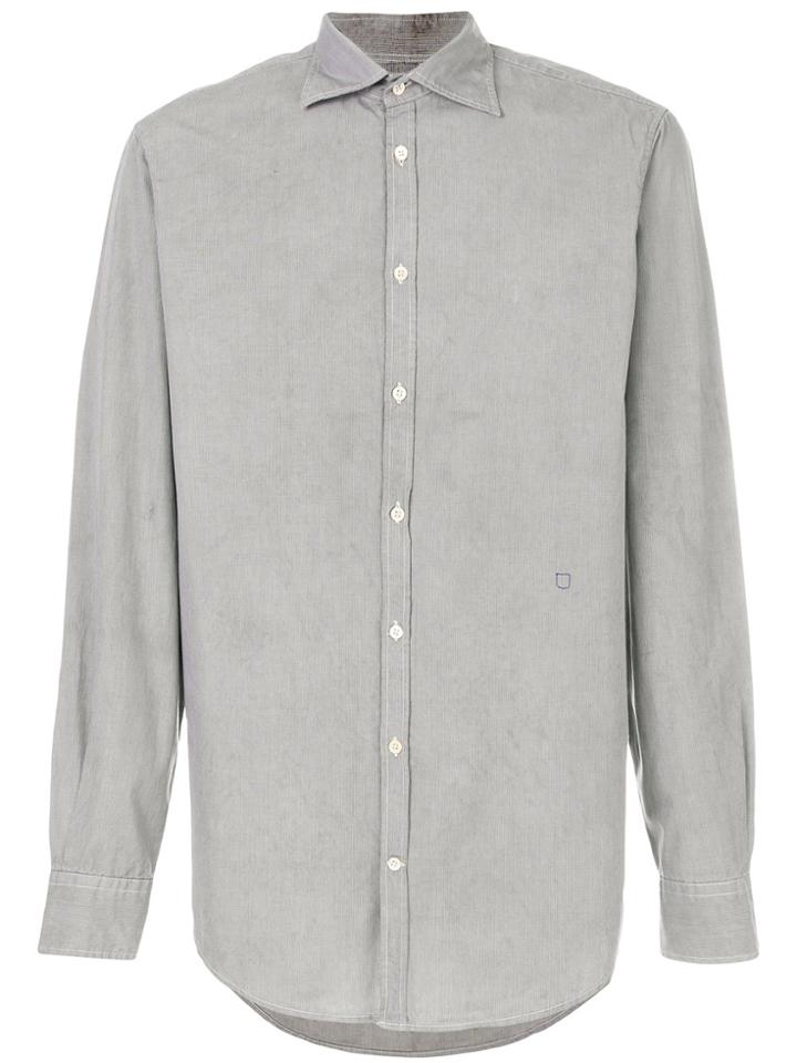 Massimo Alba Casima Pence Shirt - Grey